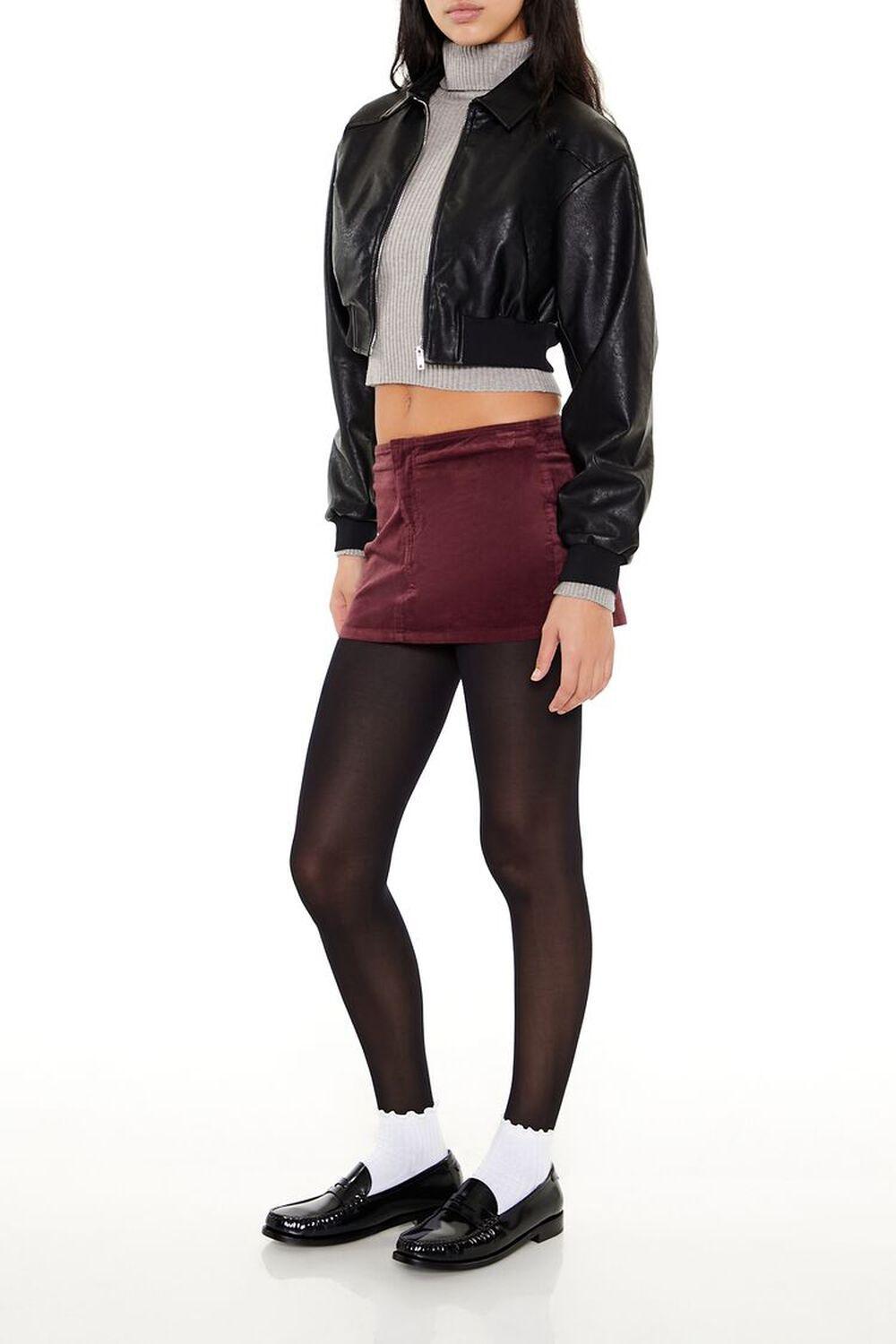 Velvet Mini Skirt | Forever 21 Product Image