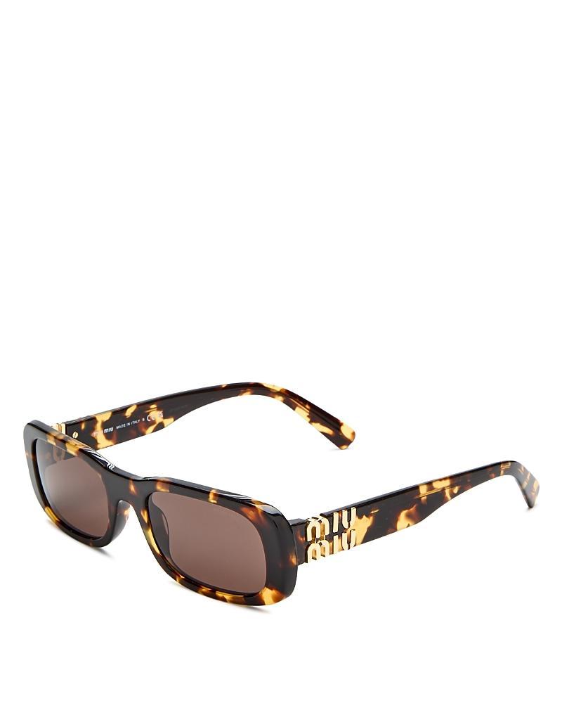 Logo Acetate Rectangular Sunglasses Product Image