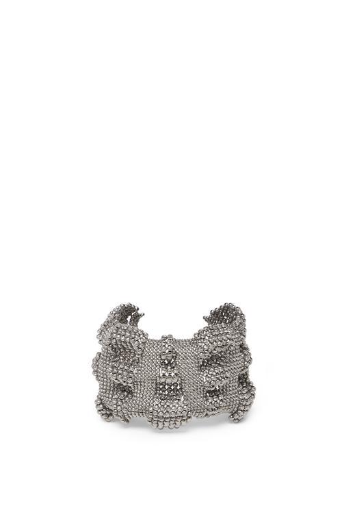 BRUNELLO CUCINELLI Sterling Silver Sculptured Bracelet Product Image