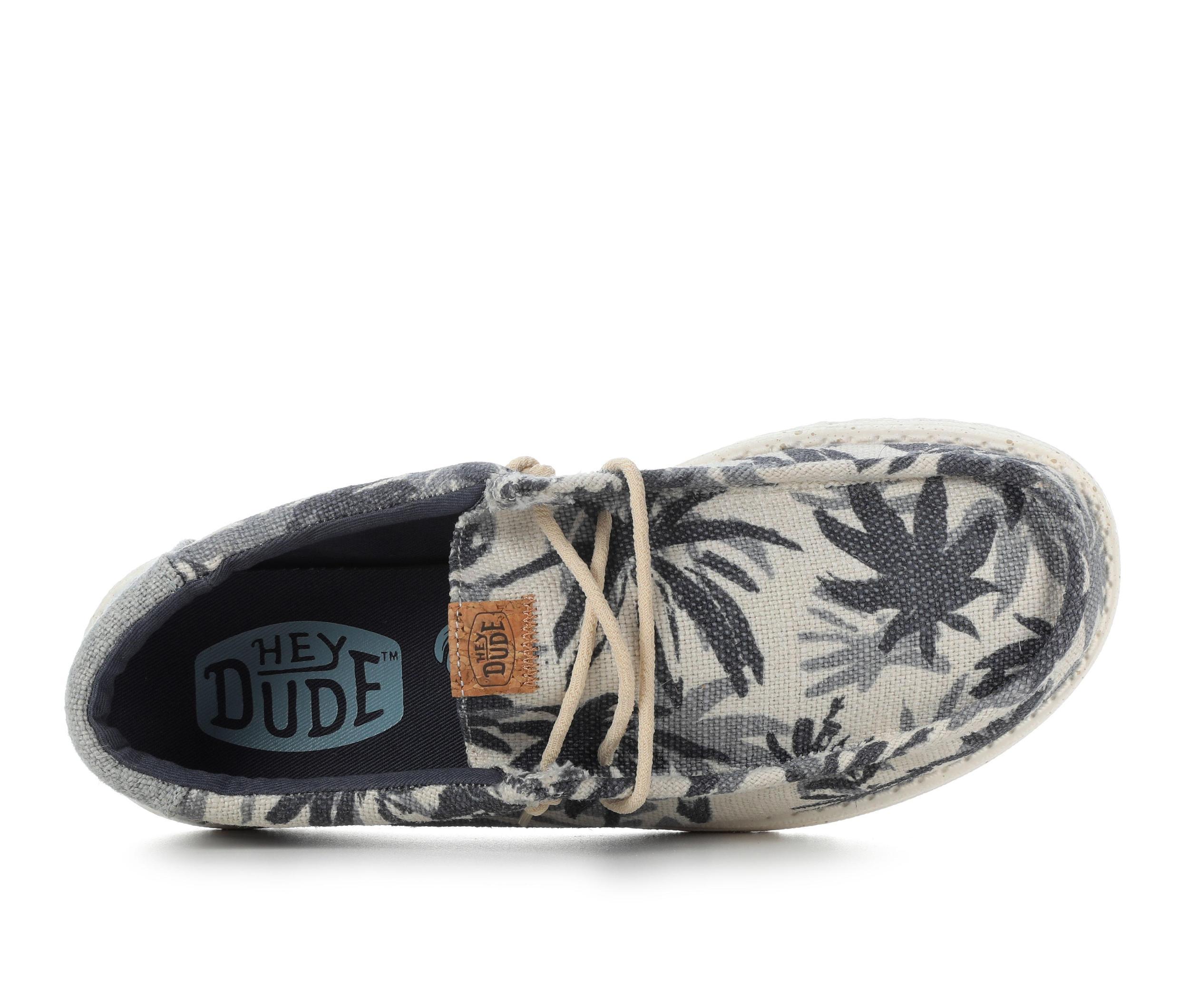 Men's HEYDUDE Wally Palm Jute Casual Shoes Product Image
