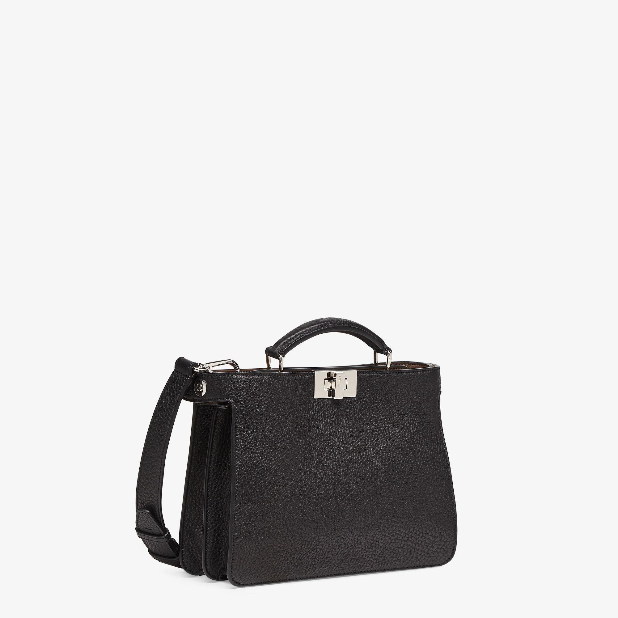 Peekaboo ISeeU SmallBlack leather bag Product Image