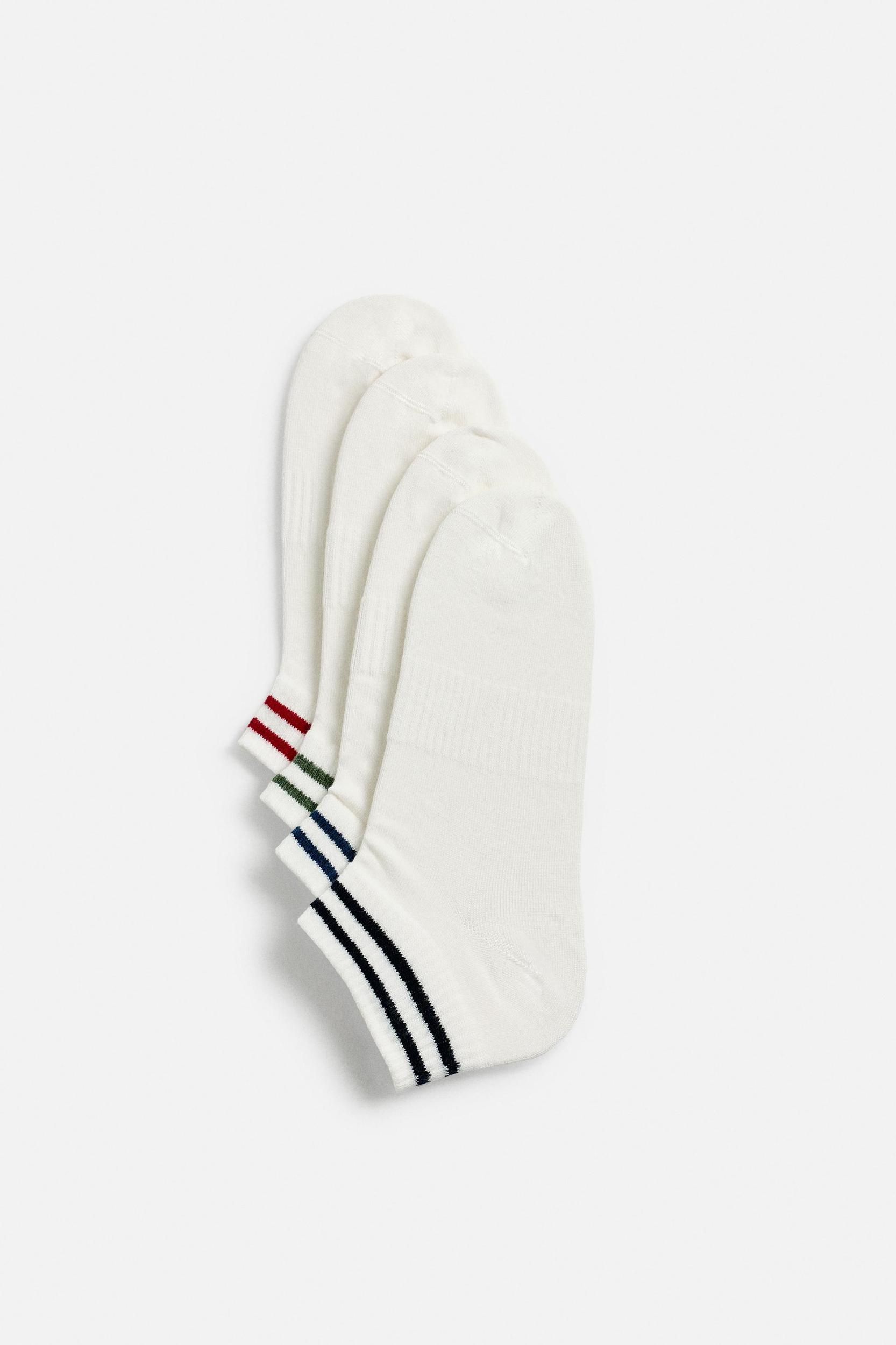 STRIPED SOCKS FOUR-PACK Product Image