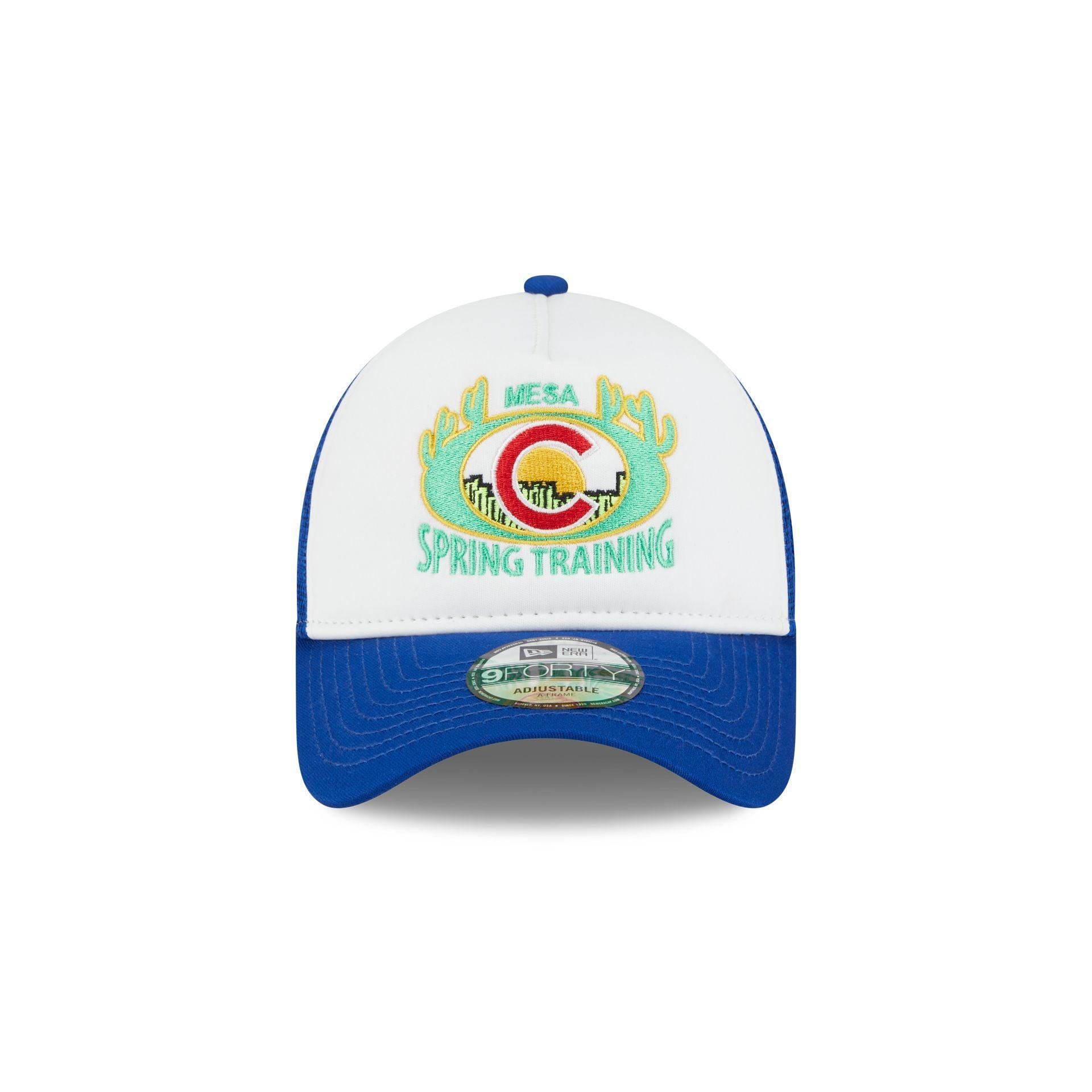 Chicago Cubs Spring Training 9FORTY A-Frame Trucker Hat Male Product Image