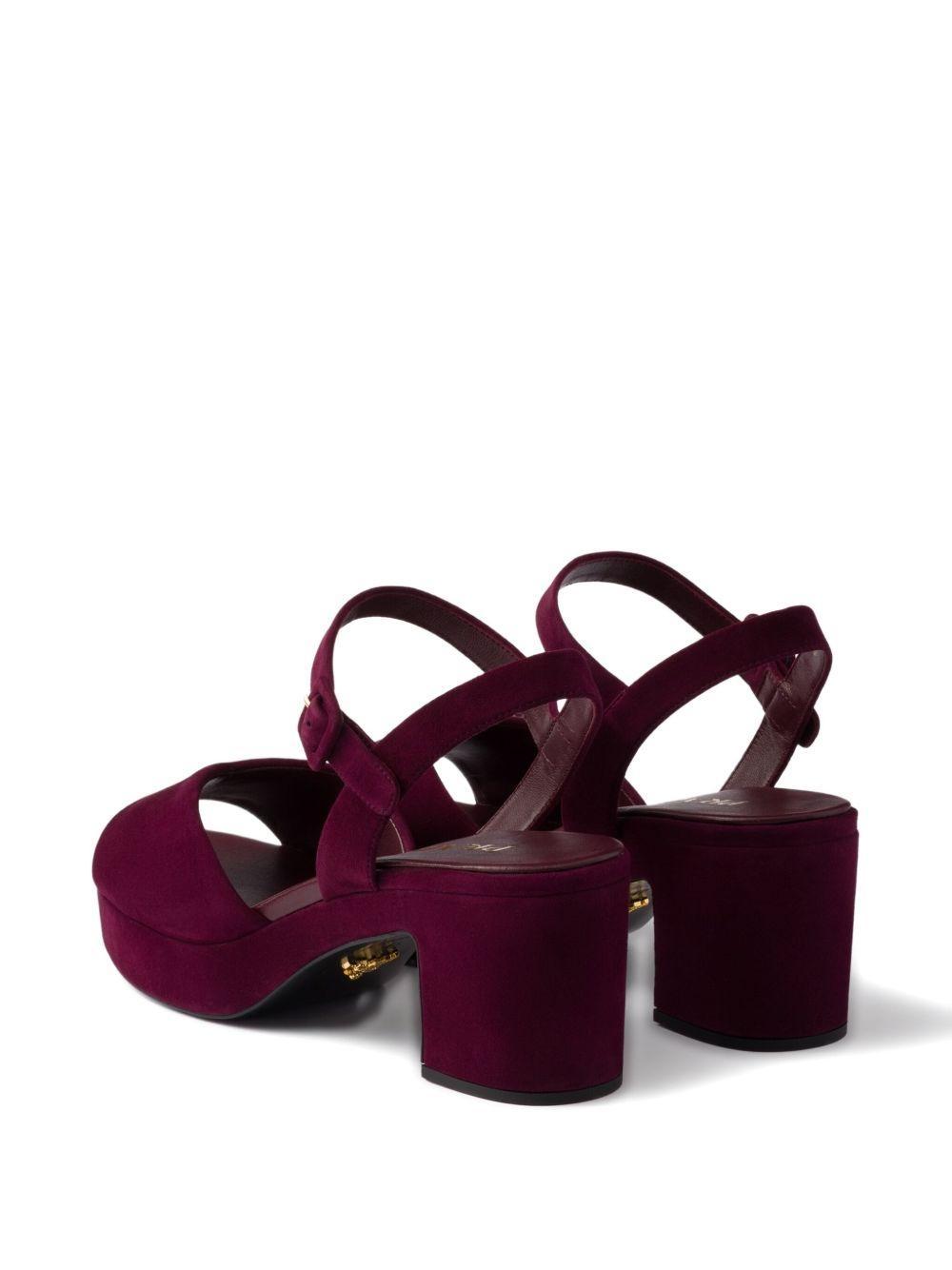 65mm buckle-strap platform sandals Product Image