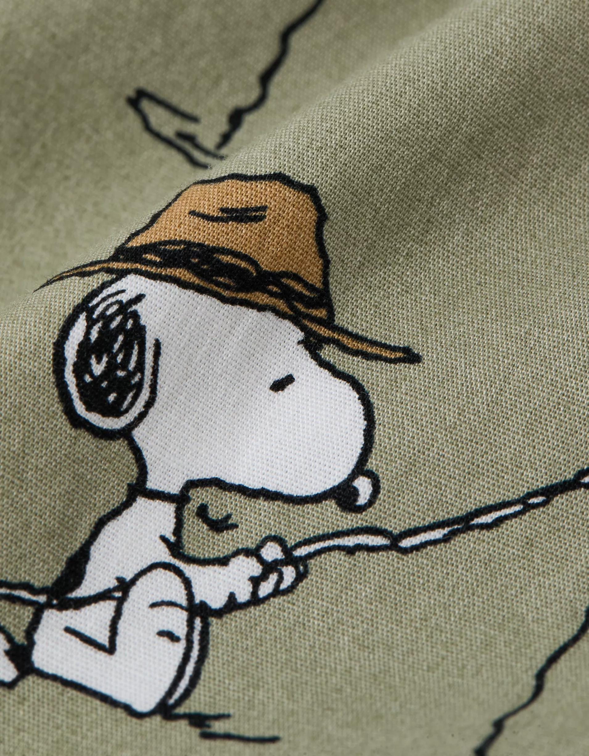 AEO Men's Snoopy Fishing Stretch Boxer Short Product Image