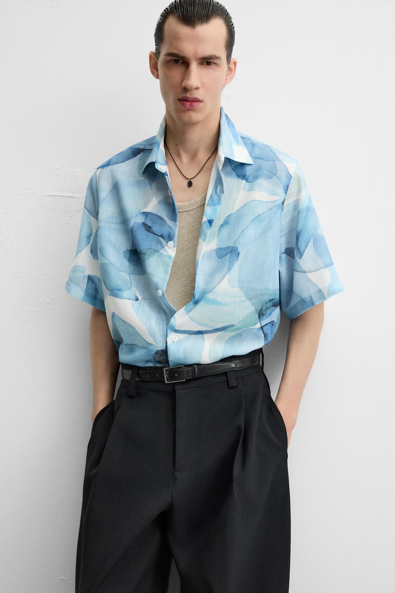 ABSTRACT PRINT SHIRT Product Image