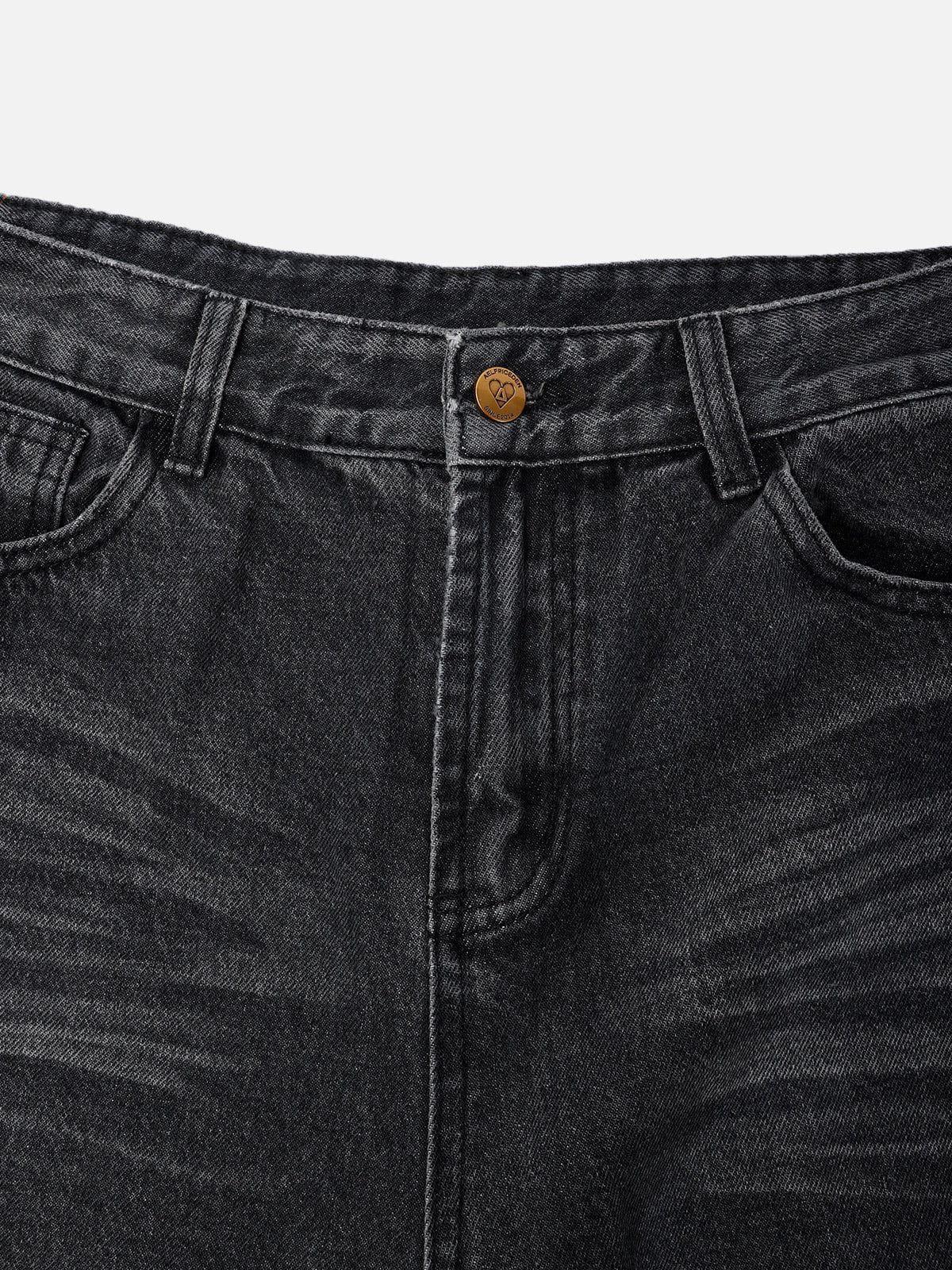 Aelfric Eden Baggy  Folds Jeans Product Image