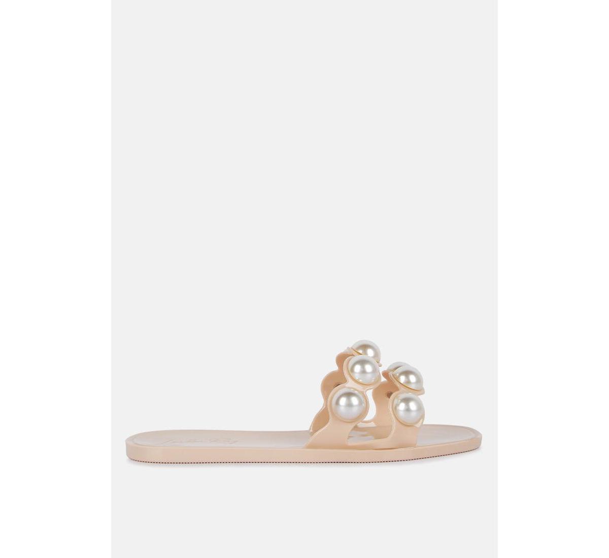 London Rag Pearla Womens Jelly Slide Sandals Product Image