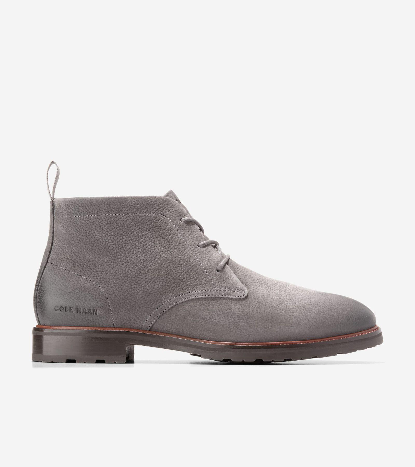 Cole Haan Mens Berkshire Nubuck Water Resistant Chukka Boots Product Image