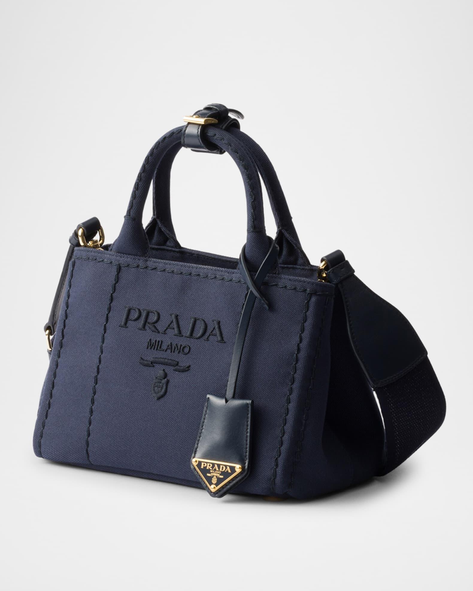 Cotton Canvas Mini Top-Handle Bag Product Image