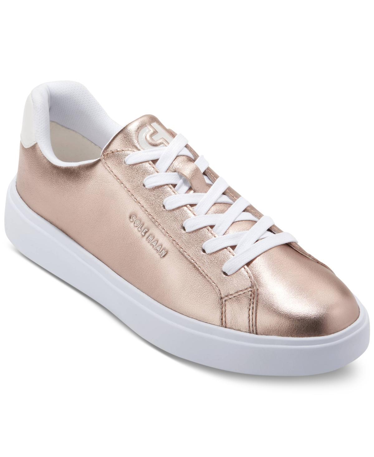 Cole Haan Grand Crosscourt Daily Sneakers (Silver Lining/Heather) Women's Shoes Product Image