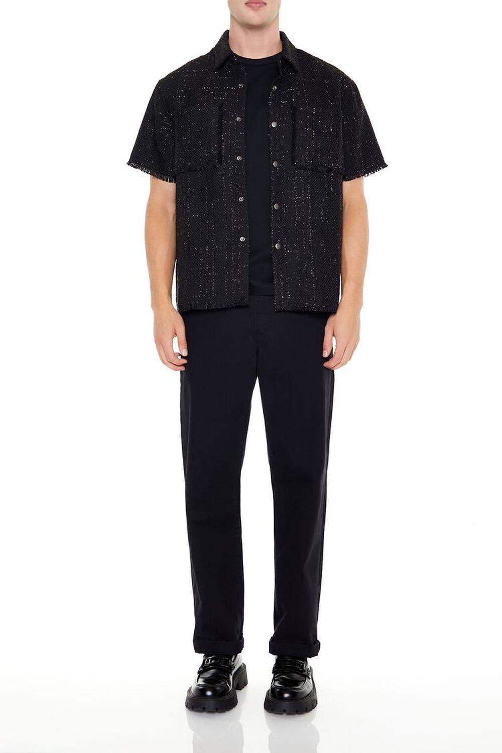 Textured Boucle Shirt | Forever 21 Product Image