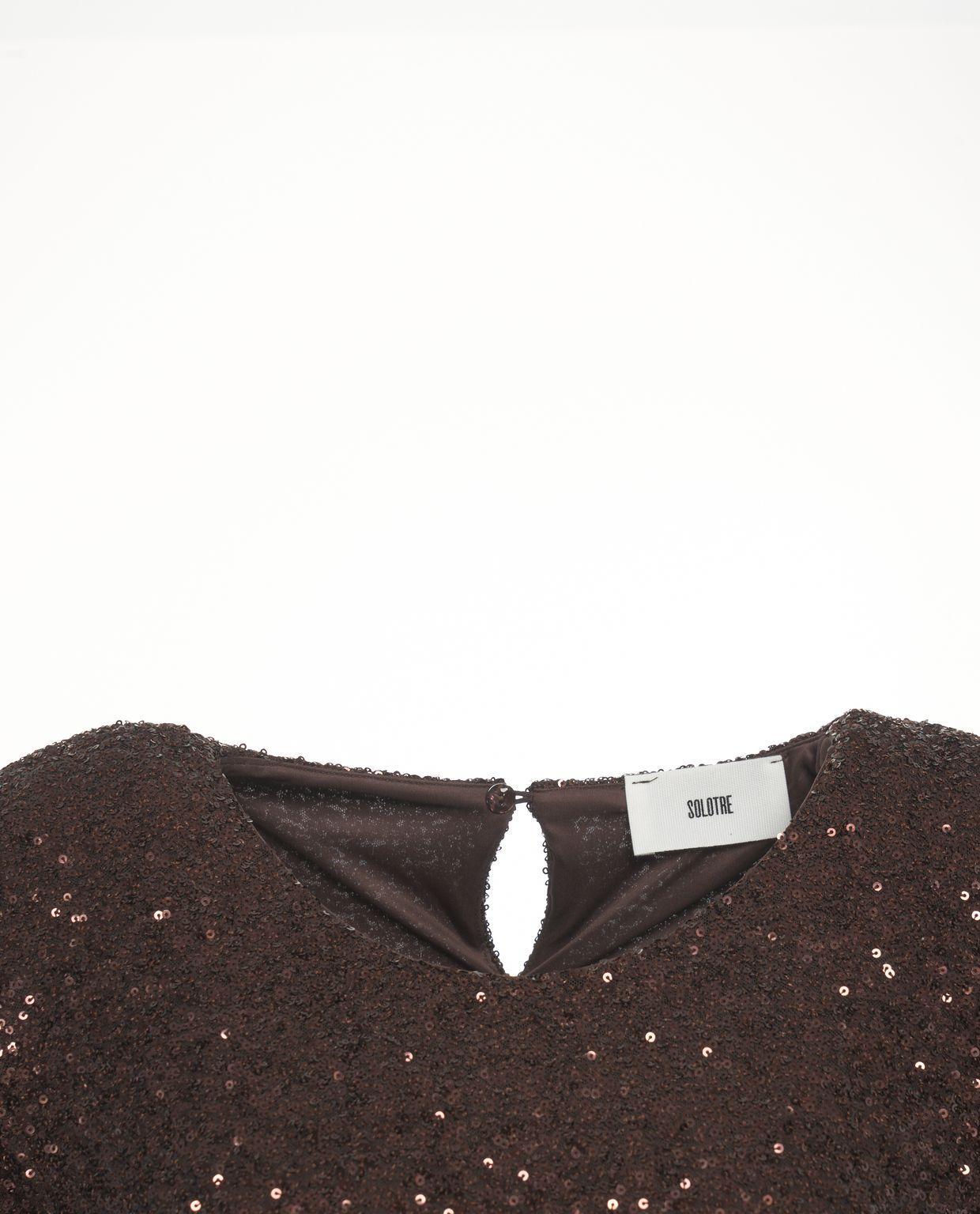 T-shirt with sequin application Product Image