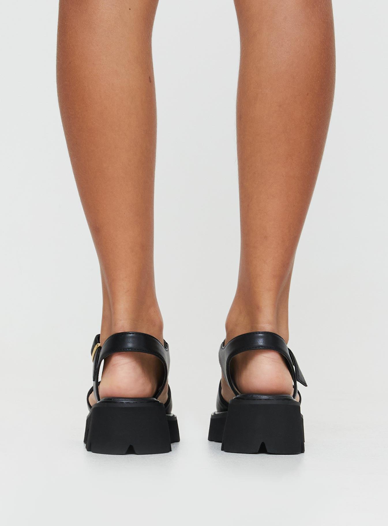 Shelbey Sandals Black Product Image