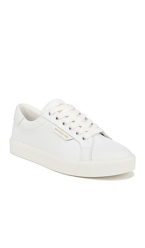 Sam Edelman Ethyl Sneaker in White. Size 5.5, 6, 7, 8. Product Image