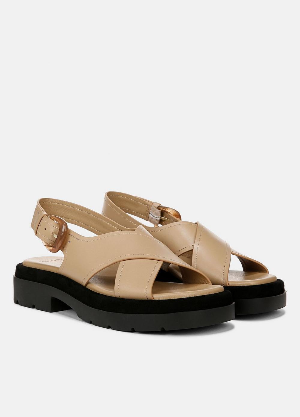 Helena Leather Lug-Sole Sandal Product Image