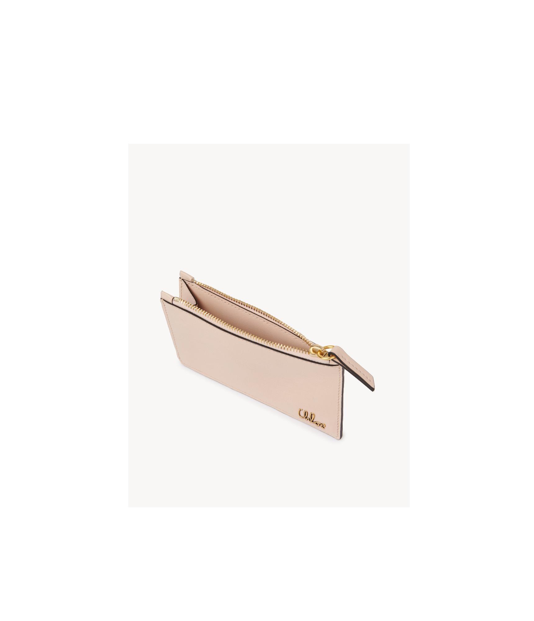 CHLOÉ Iconic Small Wallet In Pink Product Image