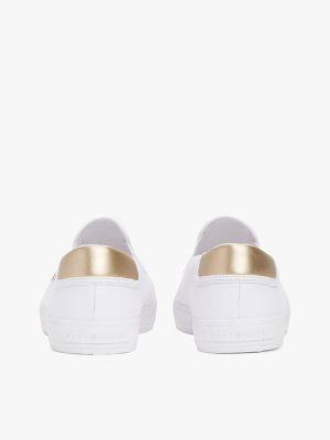 Metallic Heel Canvas Slip-On Sneaker Product Image