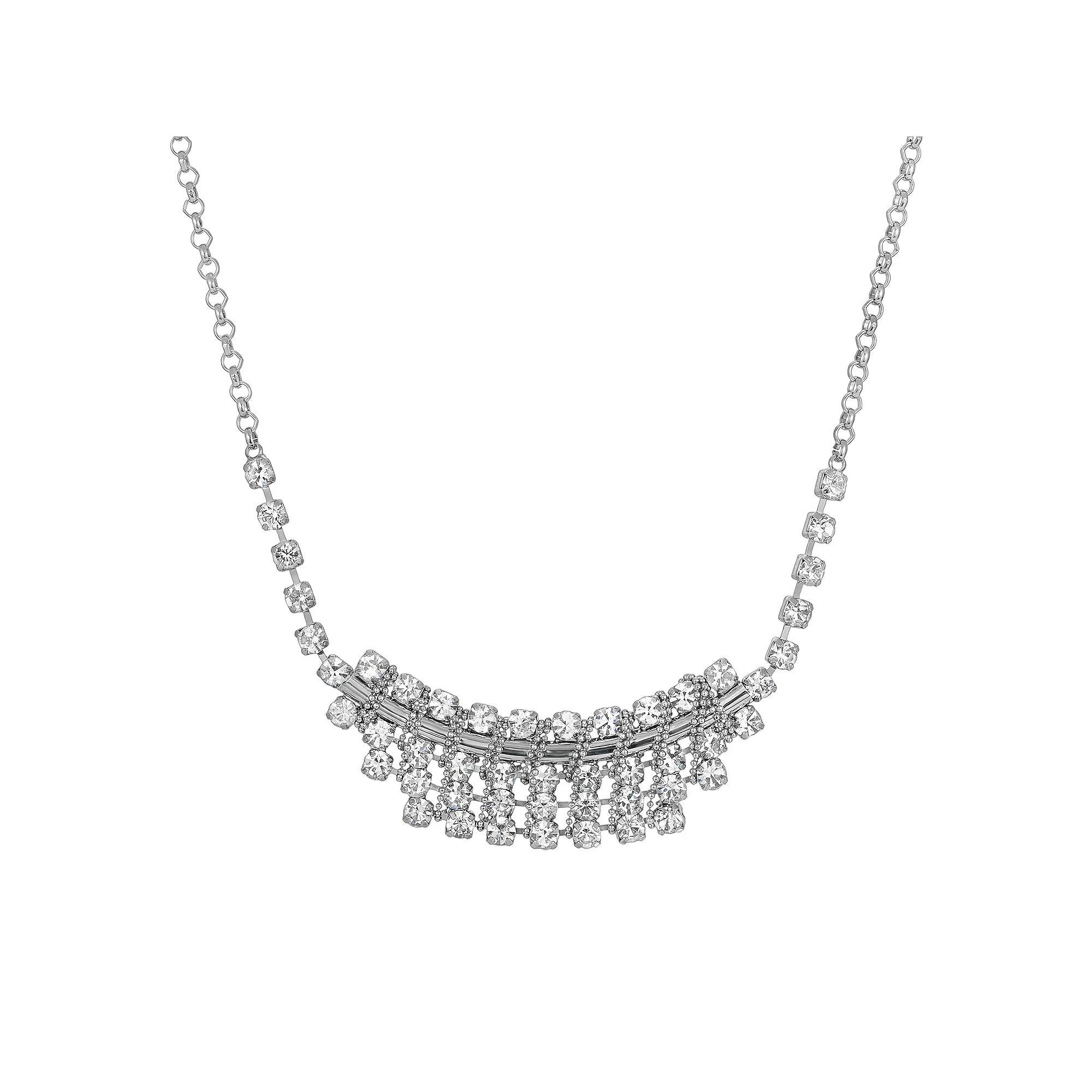 Gemistry 14k Gold Over Sterling Silver Stone Drop Hoop Earrings, Women's, Purple Product Image