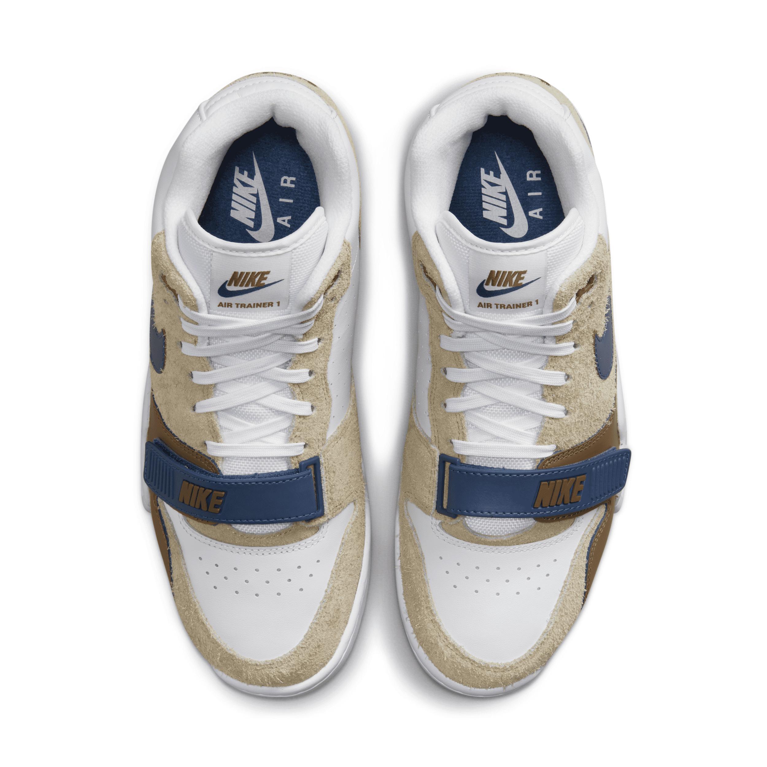 NIKE Air Trainer 1 Sneakers In Limestone/valerian Blue/ale Brown/white Product Image