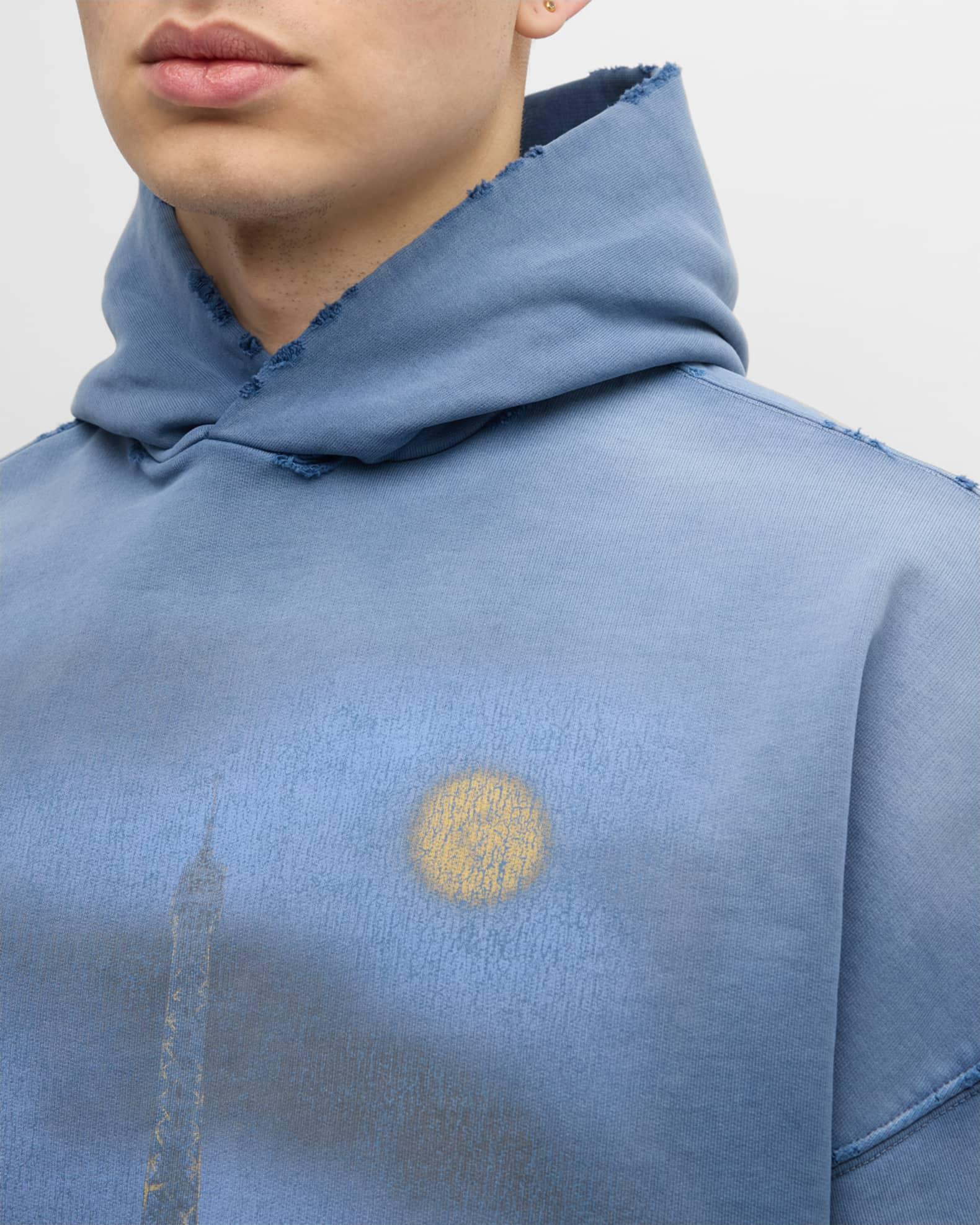 Men's Paris Moon Faded Hoodie Product Image