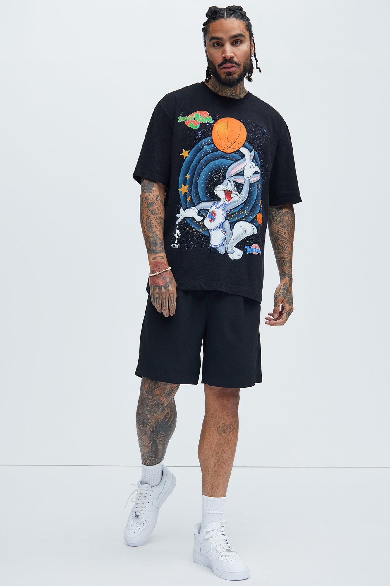 Space Jam Ballin Bugs Short Sleeve Tee - Black Product Image