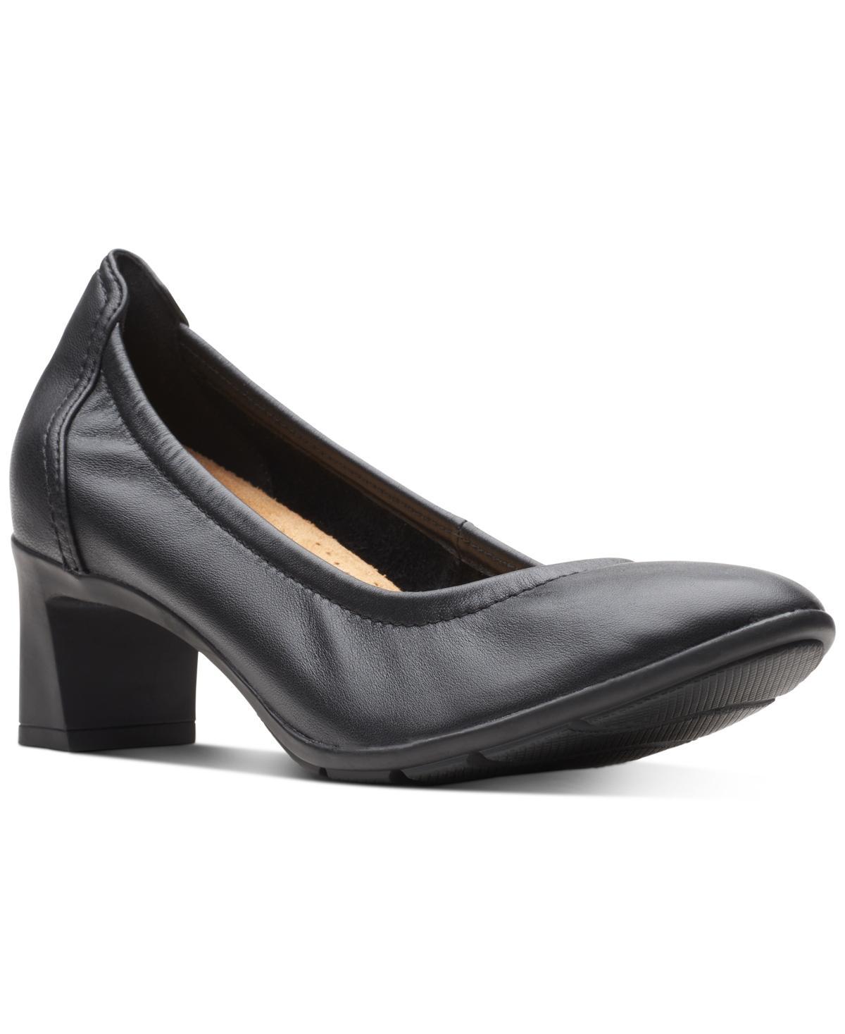 Clarks Neiley Pearl Womens Leather Heels Product Image