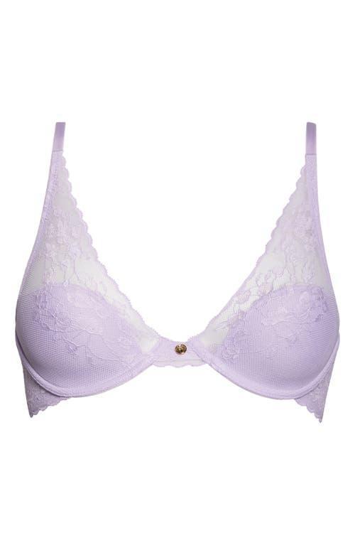 Natori Cherry Blossom Convertible Contour Underwire Bra (Bright Blush) Women's Bra Product Image