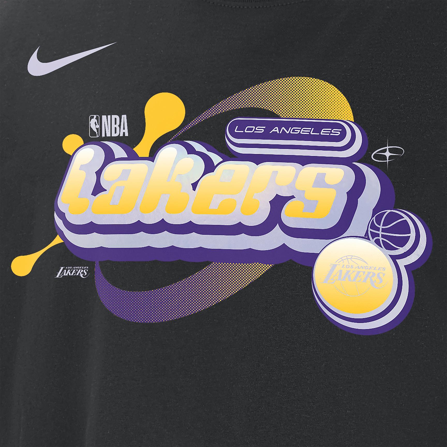 Los Angeles Lakers Courtside Men's Nike NBA Max90 T-Shirt Product Image