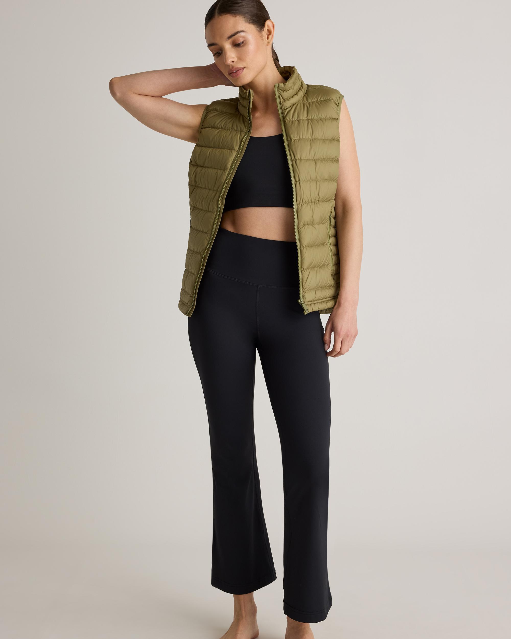 Quince | Women's Ultra-Form High-Rise Flared Pants Size XS, Nylon/Spandex Product Image