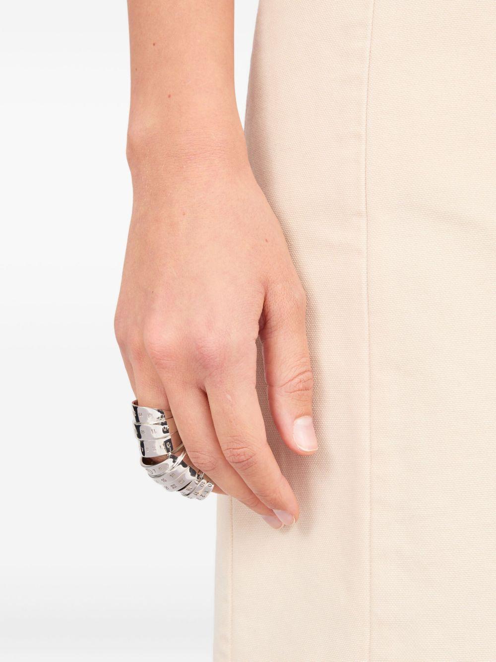 Signautre Numbers motif ring  Product Image