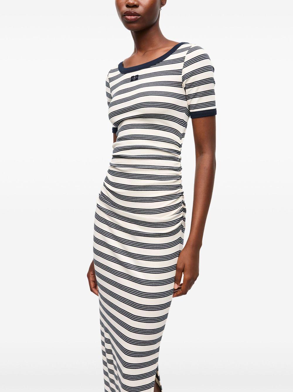 striped T-shirt dress Product Image