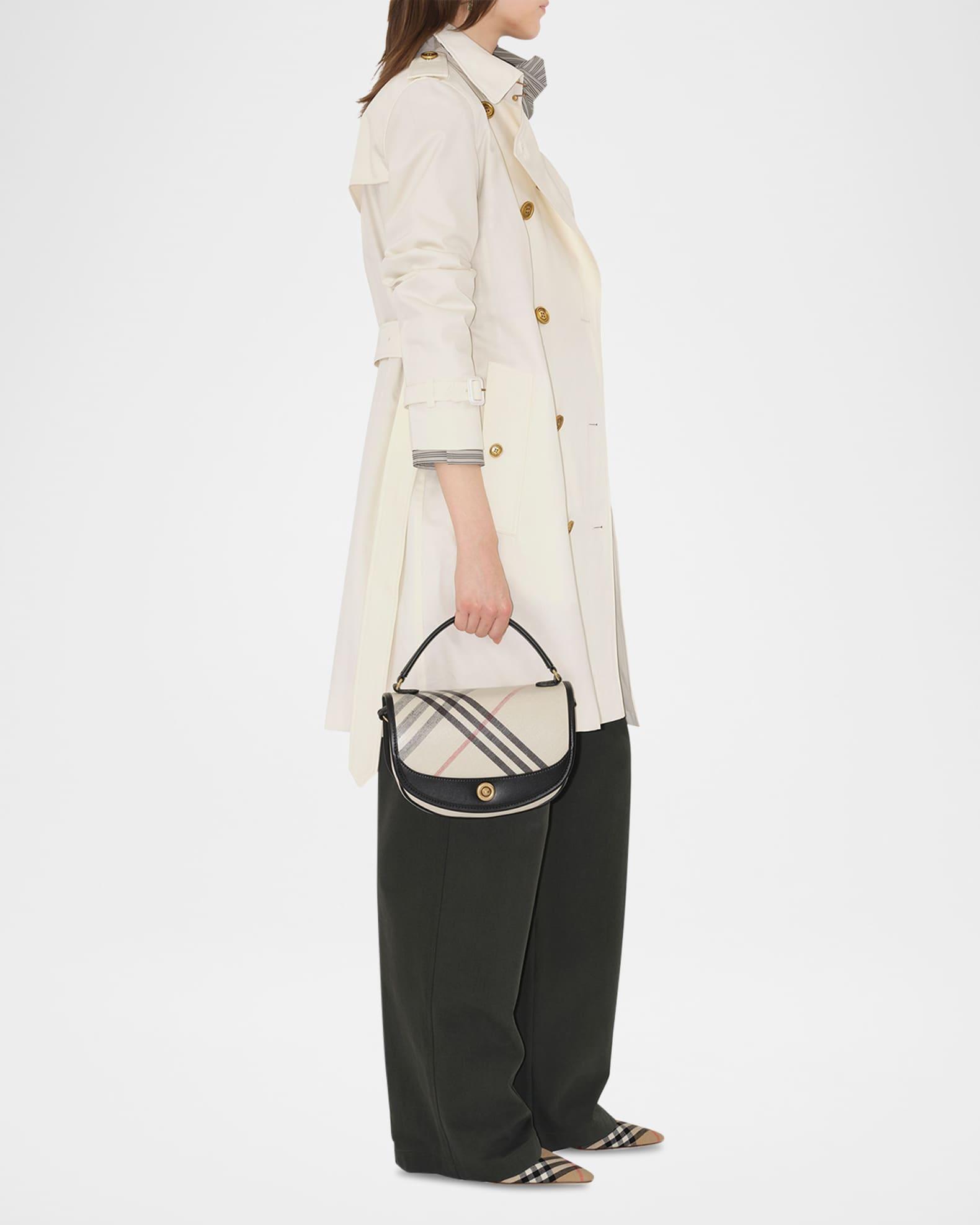 Kensington Belted Double-Breasted Trench Coat Product Image