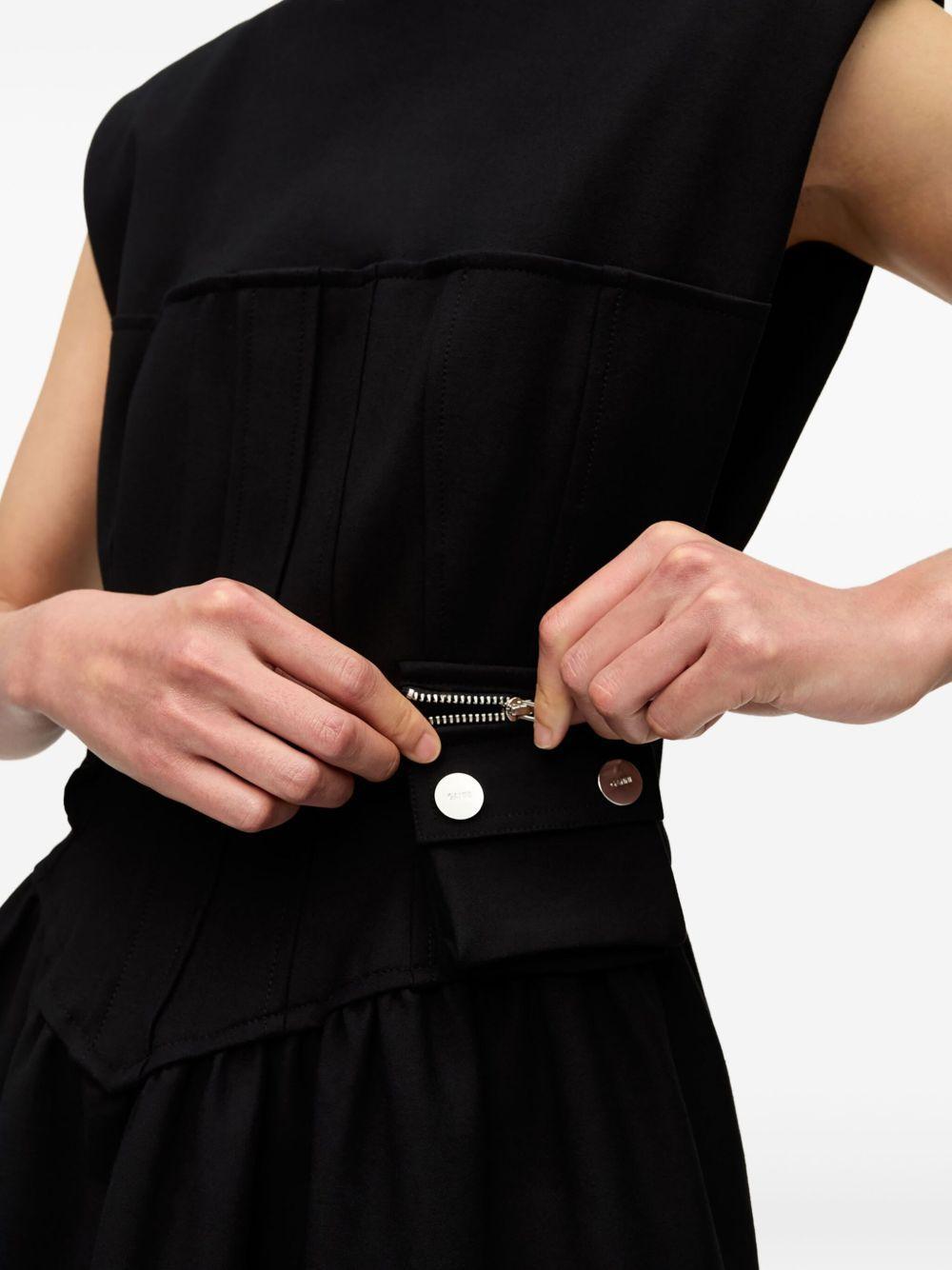 pleat-detailing midi dress Product Image