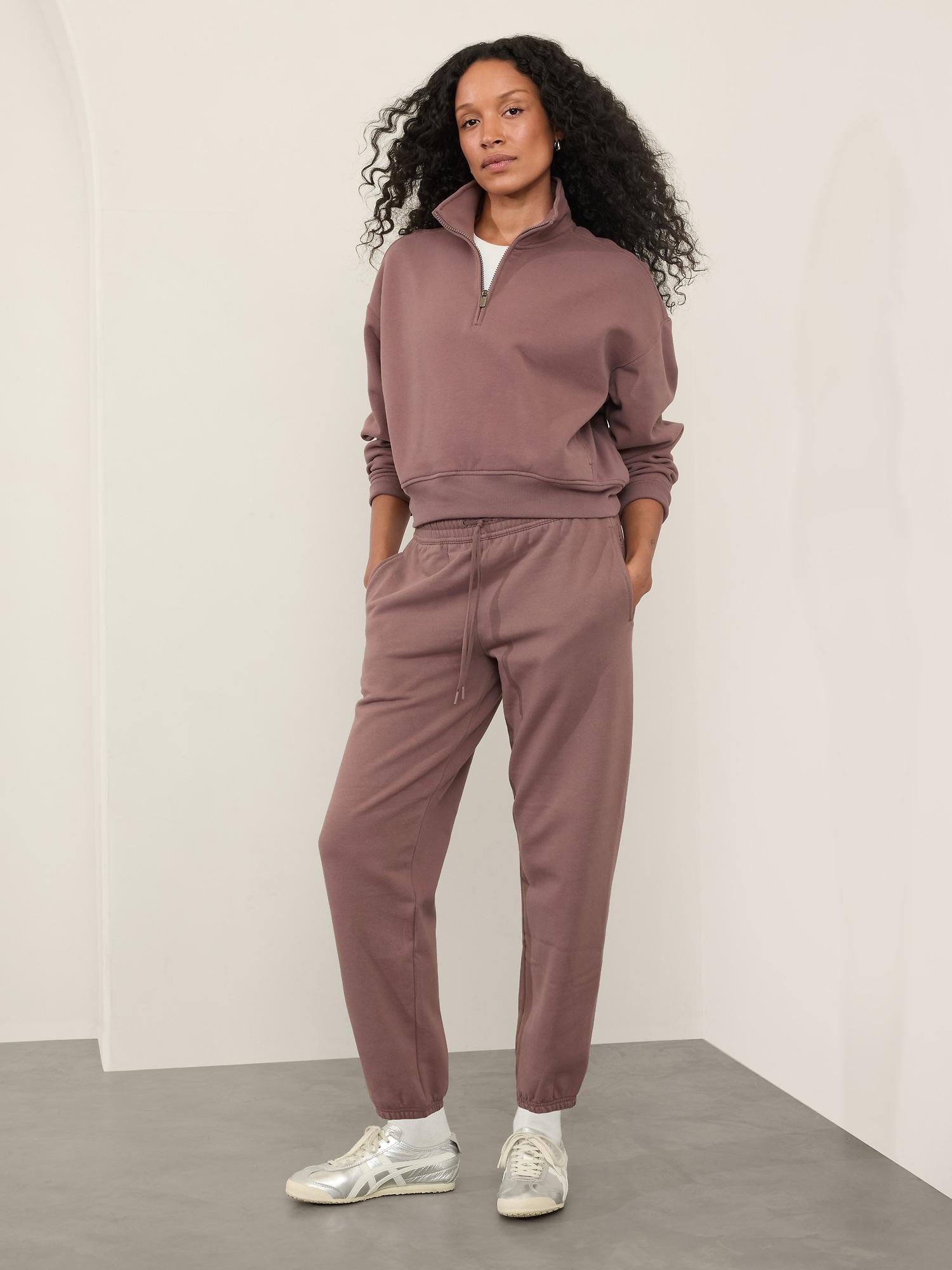 Forever Fleece 1/2 Zip High Hip Sweatshirt Product Image