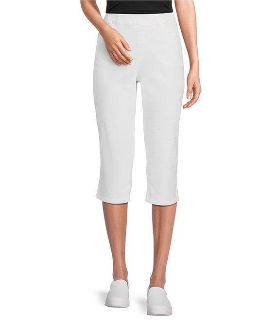 Westbound Petite Size High Rise Pull-On Capri Pants Product Image