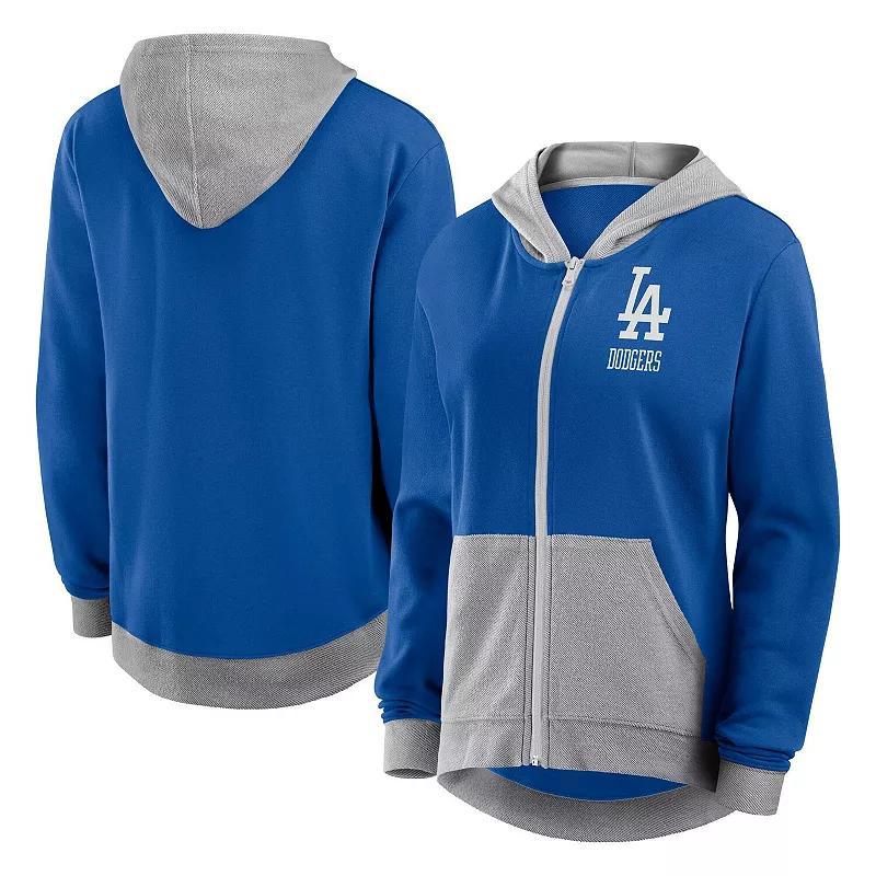 Women's Blue St. Louis Blues Hit It French Terry Full-Zip Hoodie,  Product Image