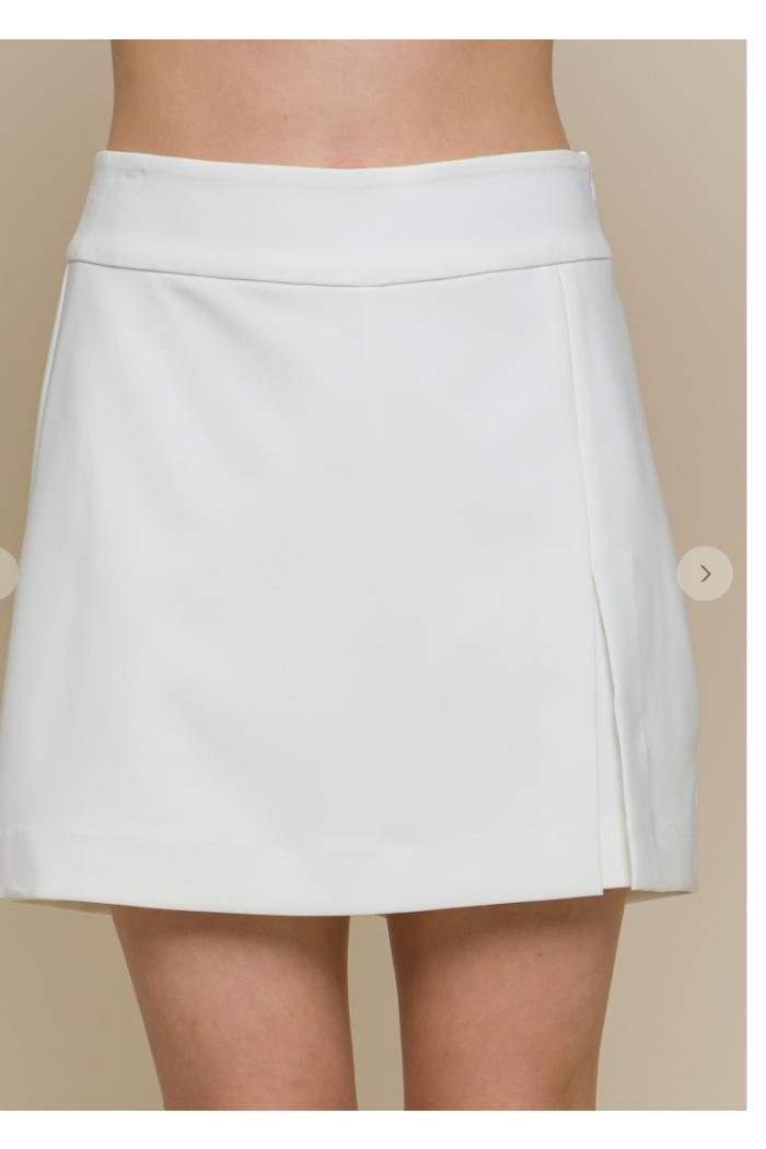 Side Slit Skort Product Image