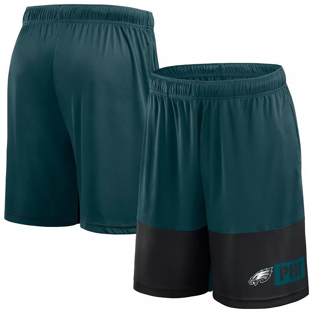 Men's Fanatics Midnight Green/Black Philadelphia Eagles Best of the Best Performance Shorts, Size: 3XB, Blue Product Image