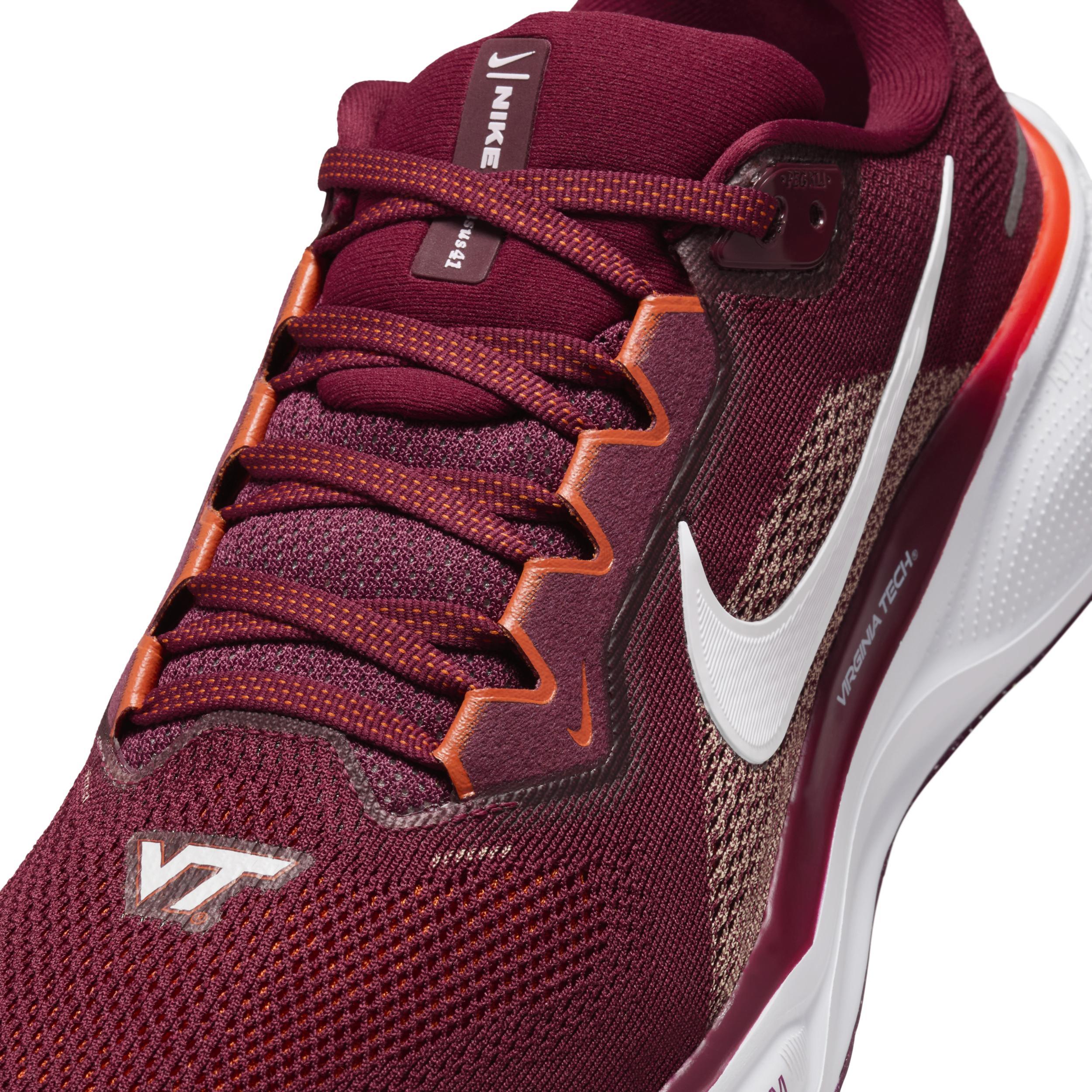 Virginia Tech Pegasus 41 Nike Men's College Road Running Shoes Product Image