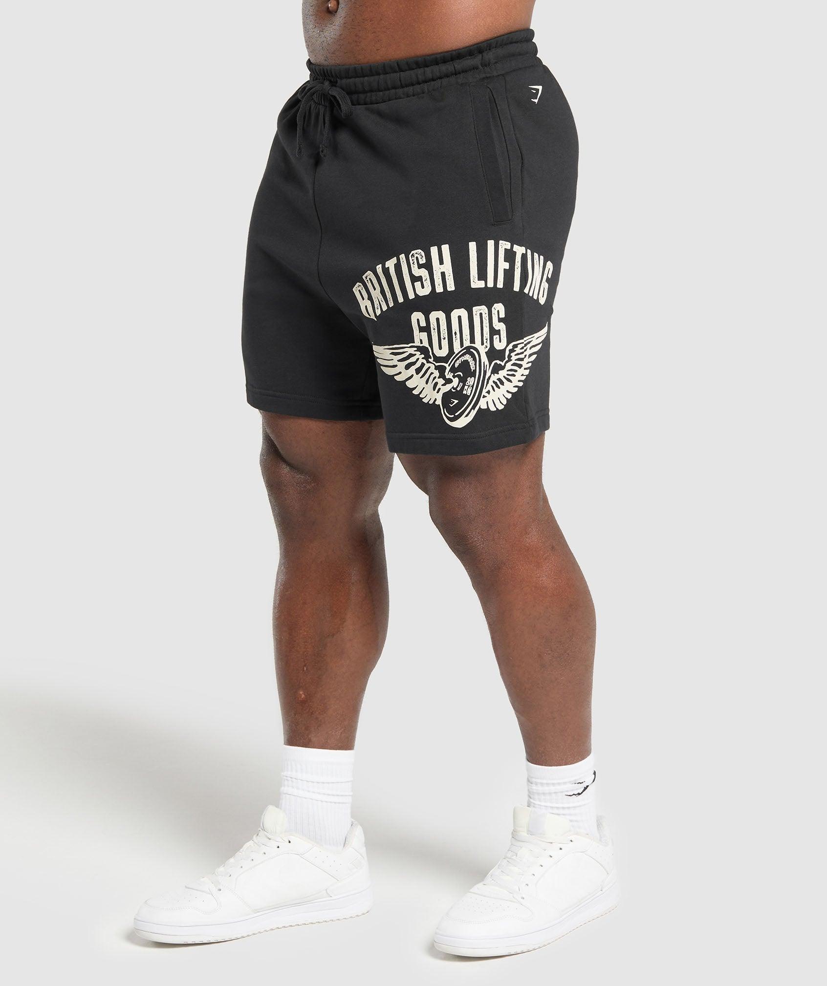 British Lifting Goods Graphic Shorts Product Image