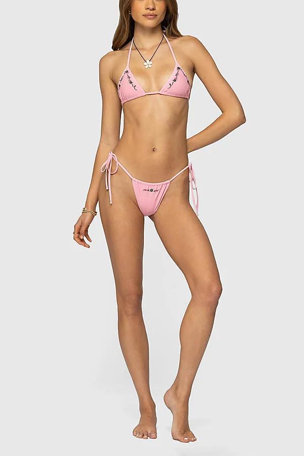 Edikted Coralle String Bikini Bottom Womens at Urban Outfitters Product Image
