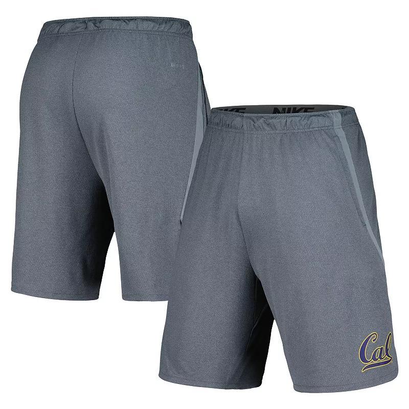 Men's Nike Gray Cal Bears Hype Performance Shorts, Size: 2XL, Grey Product Image