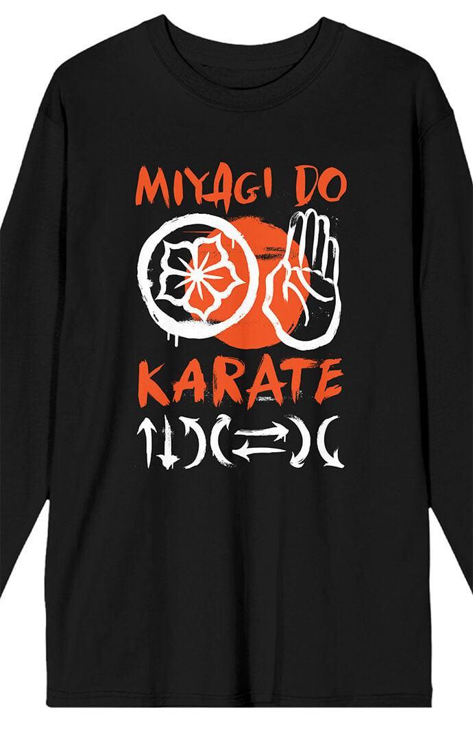 Men's Cobra Kai Miyagi Do Karate Long Sleeve T-Shirt Product Image