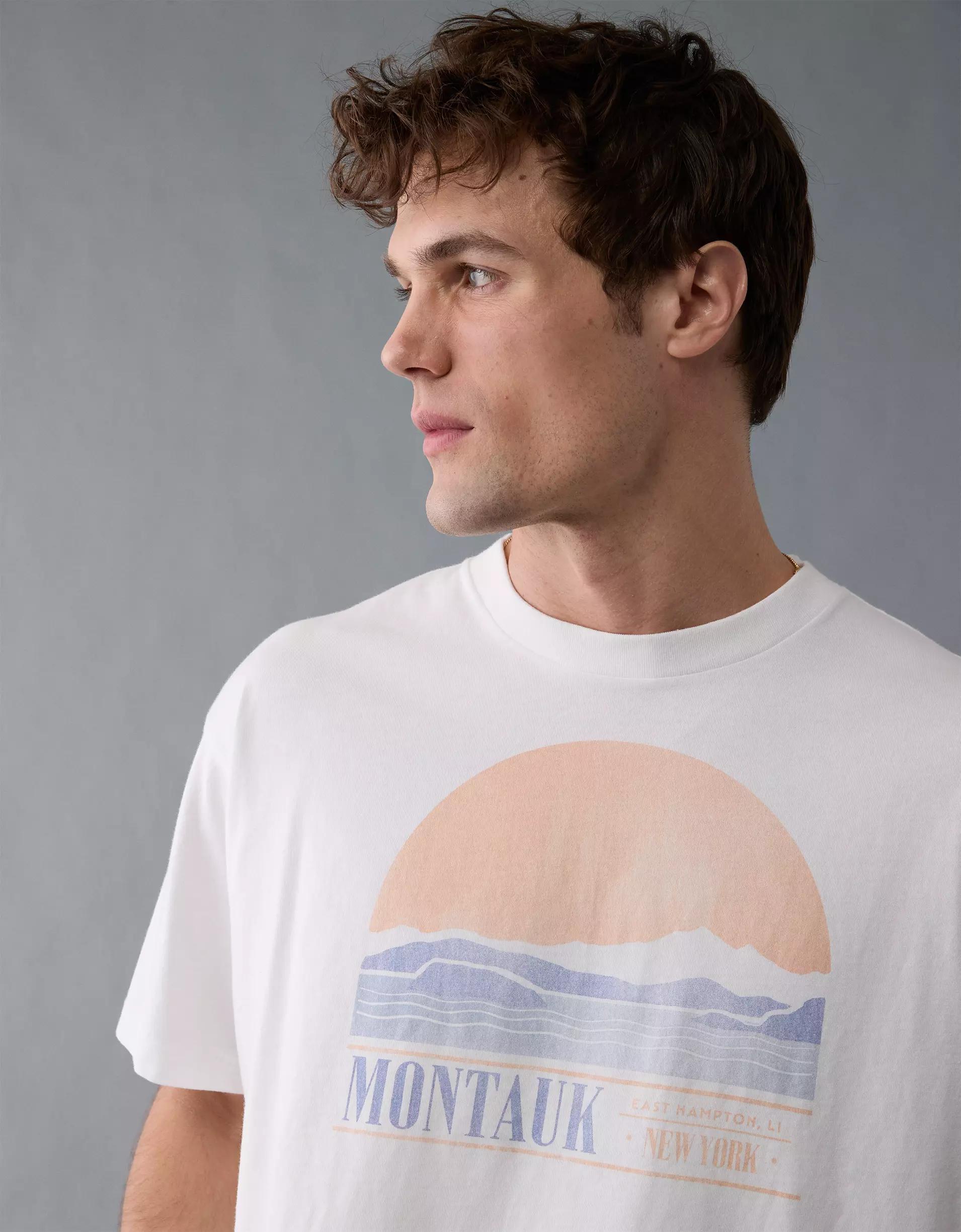 AE Boxy Destination Graphic T-Shirt Product Image