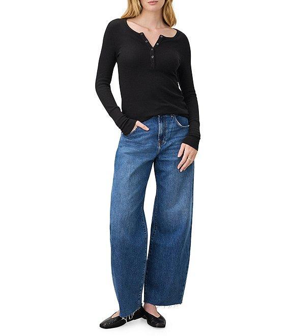 Splendid Thermal Forever Henley Long Sleeve Shirt Product Image