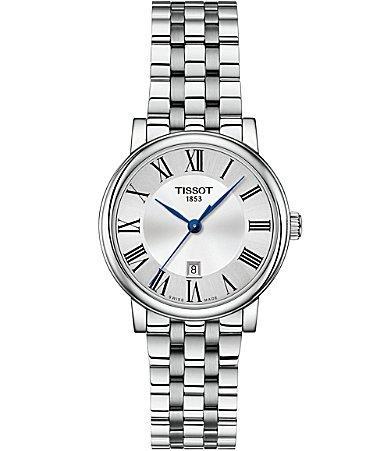 Tissot Womens Carson Quartz Analog Premium Stainless Steel Bracelet Watch Product Image