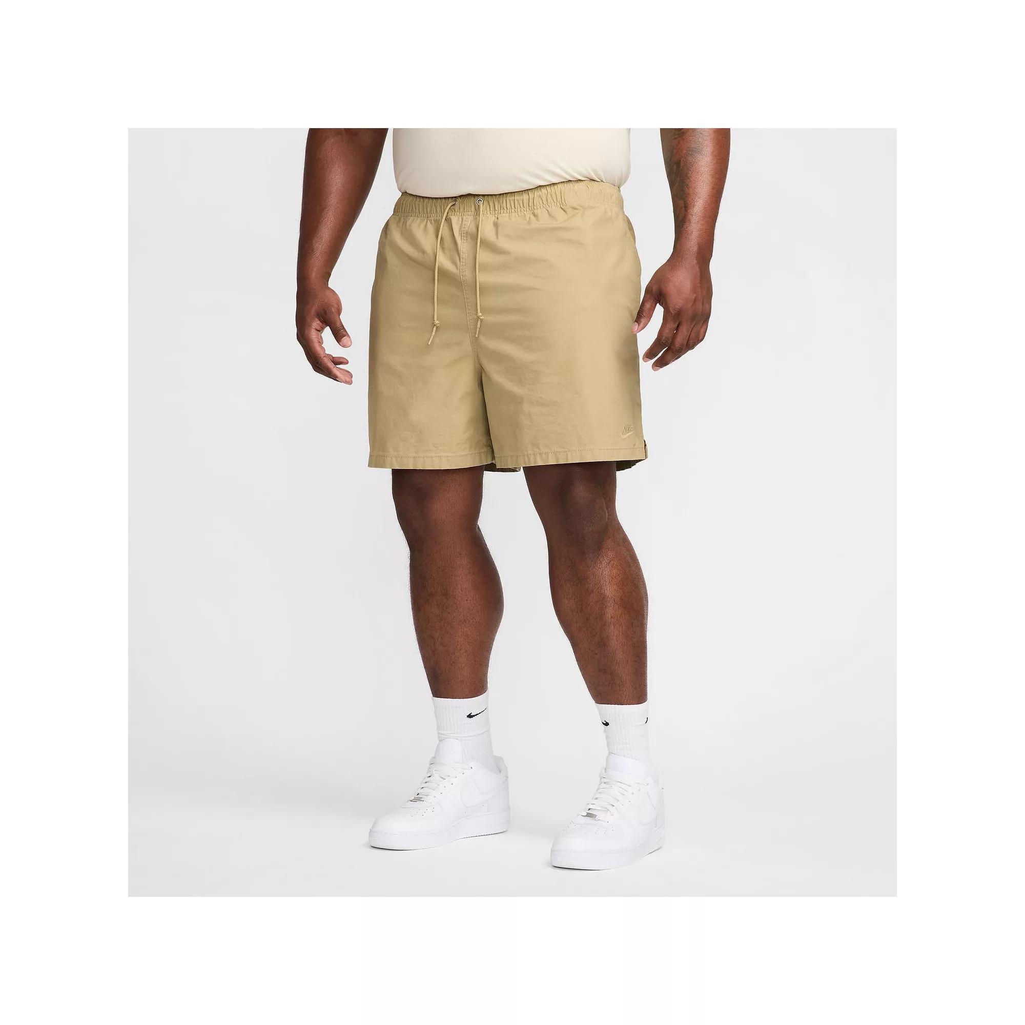 Men's Nike Club Flow Shorts, Size: Medium, Parachute Beige Product Image