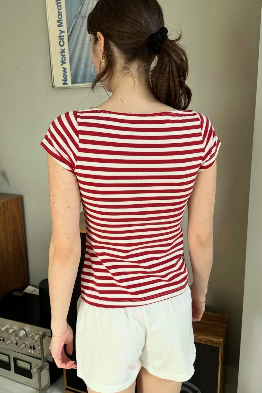 Hailie Striped Top Product Image