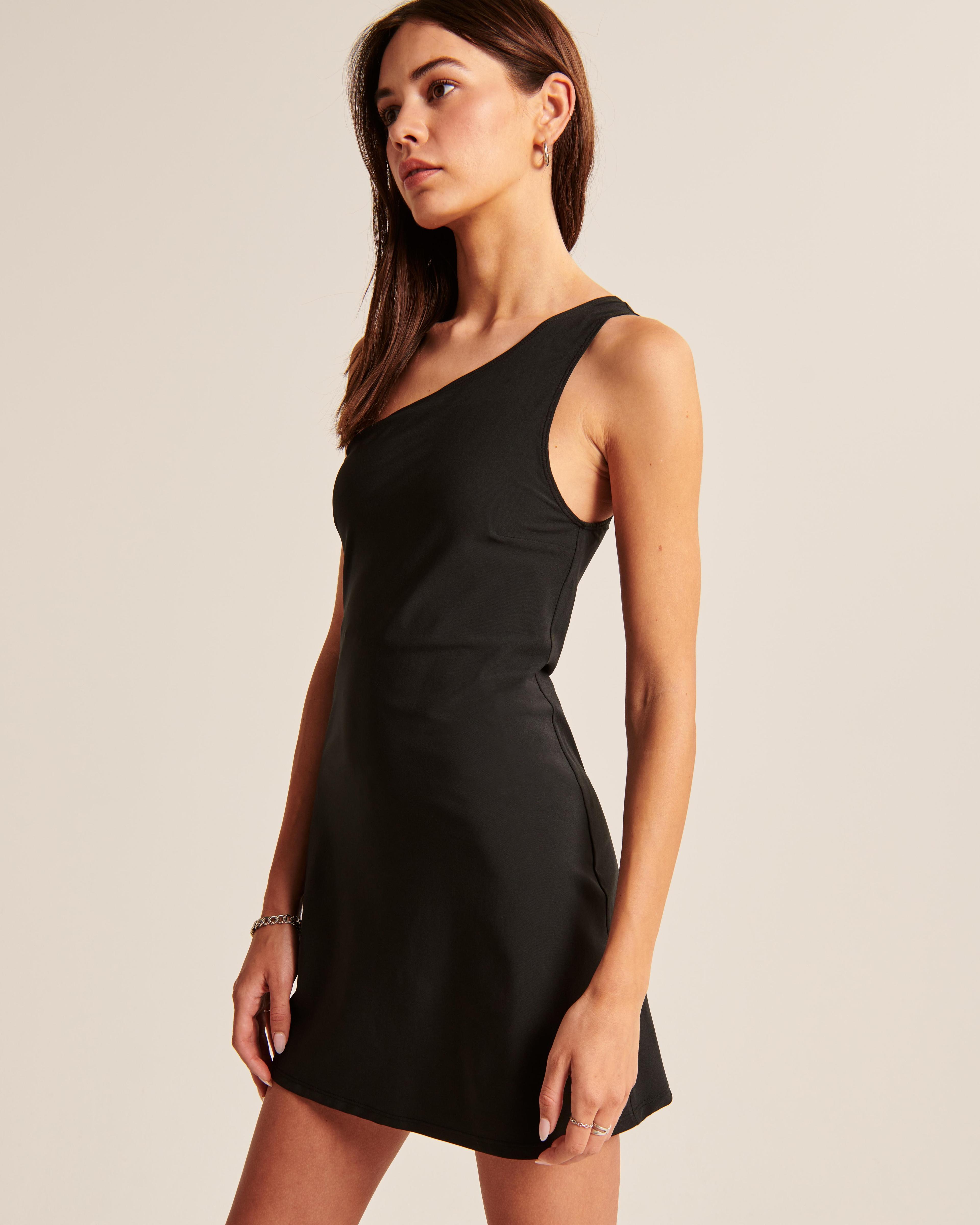 One-Shoulder Traveler Mini Dress Product Image